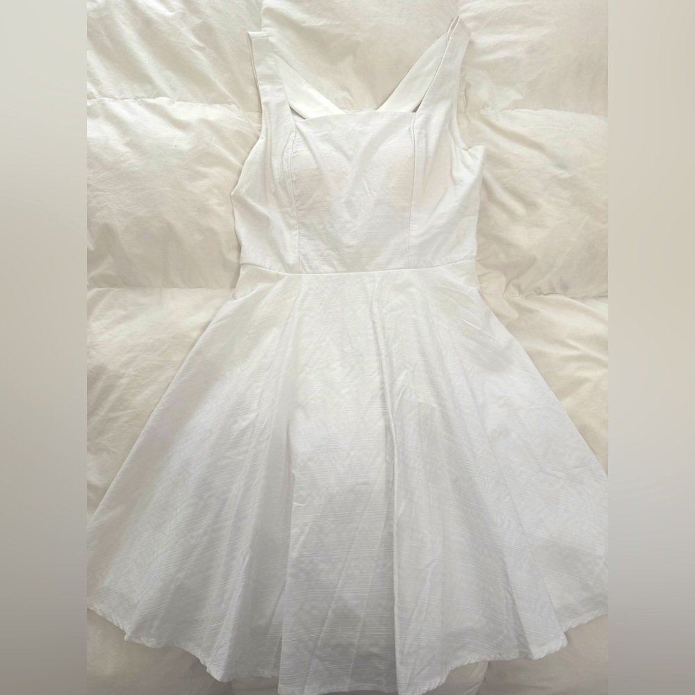 White Strap Dress